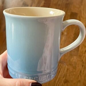 NWT LE CREUSET Coastal Blue rare color Ombré Coffee Tea Mug 400 ml